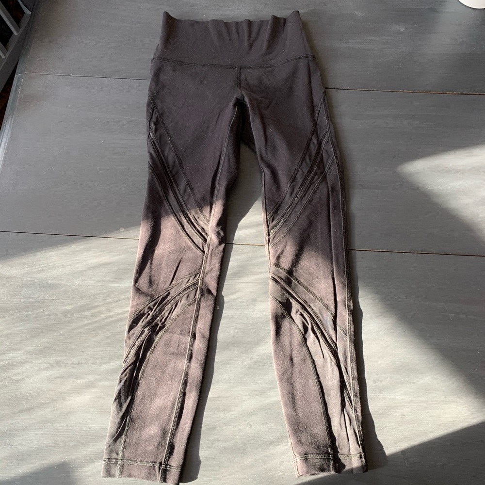 Lululemon Mesh Cropped Leggings